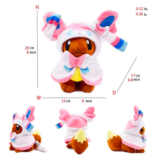 Eevee Eeveelutions Cosplay Plush