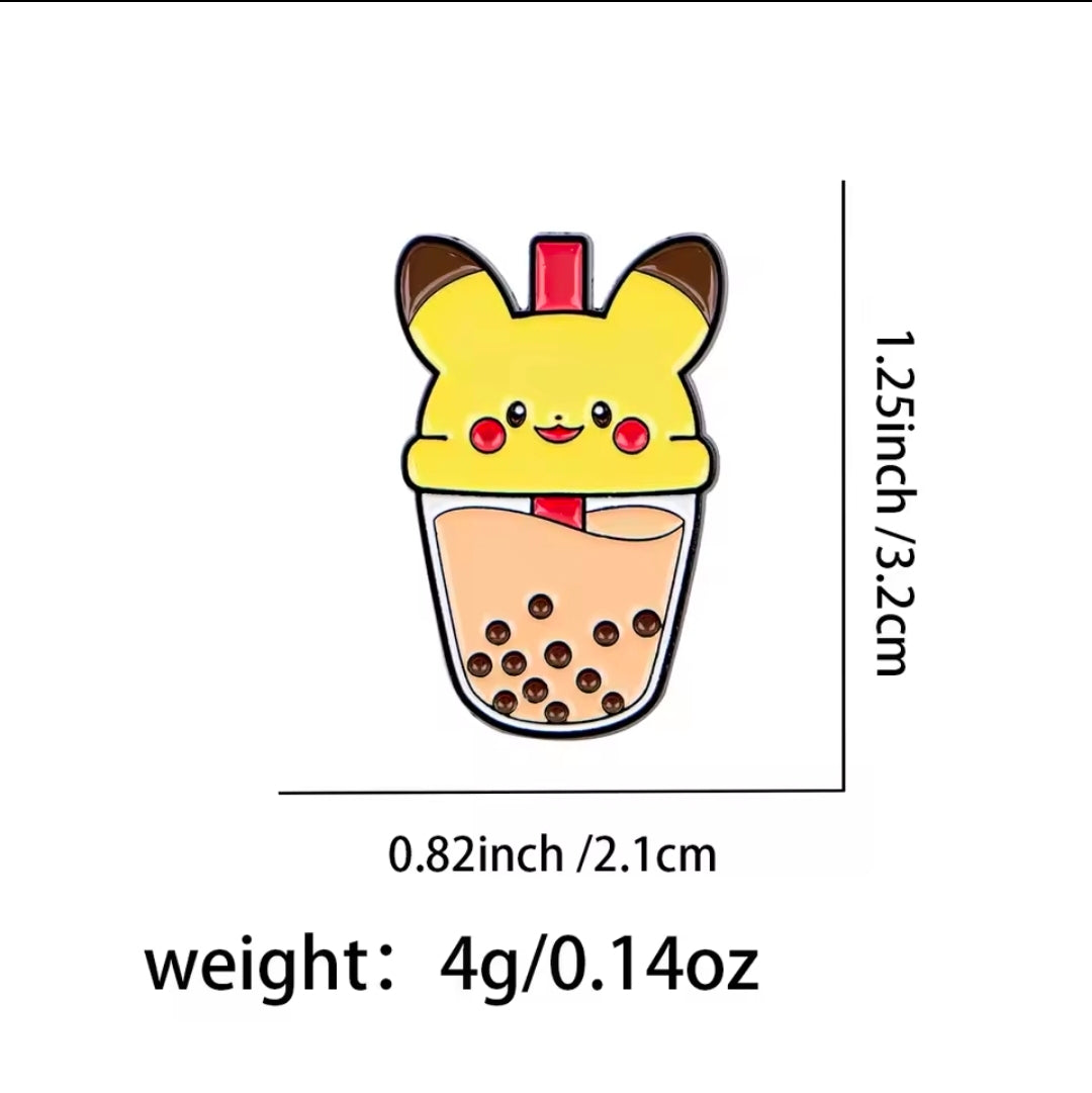 Pokémon Boba Pins