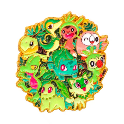 Pokémon Type (wreath) Pins