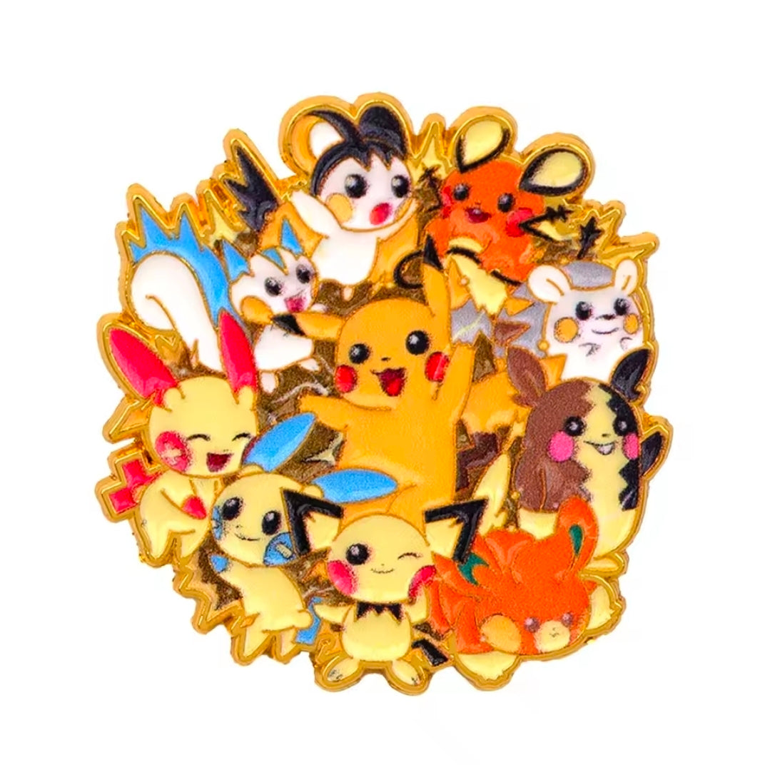 Pokémon Type (wreath) Pins