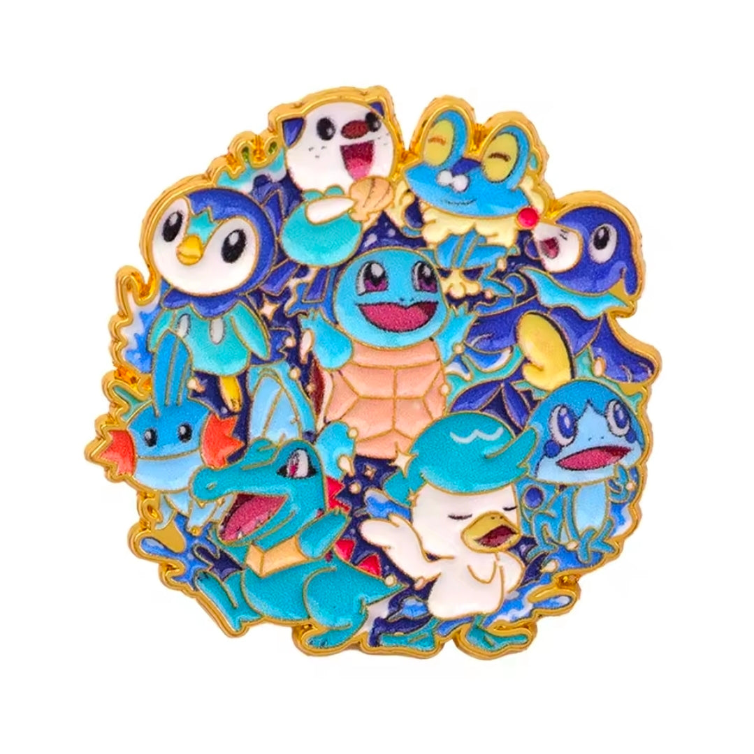 Pokémon Type (wreath) Pins