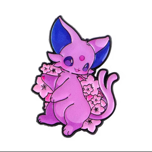 Eeveelution Flower Pins