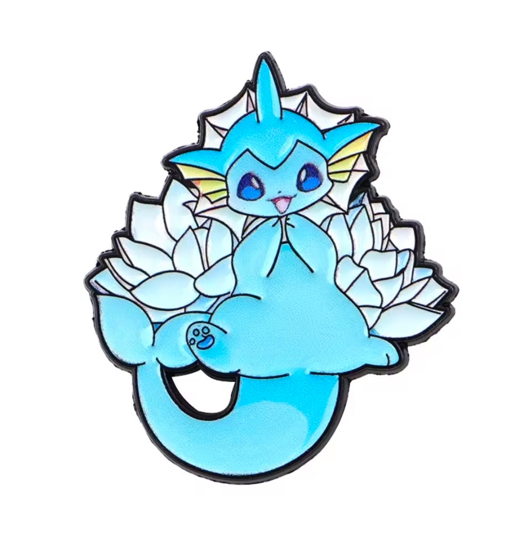 Eeveelution Flower Pins