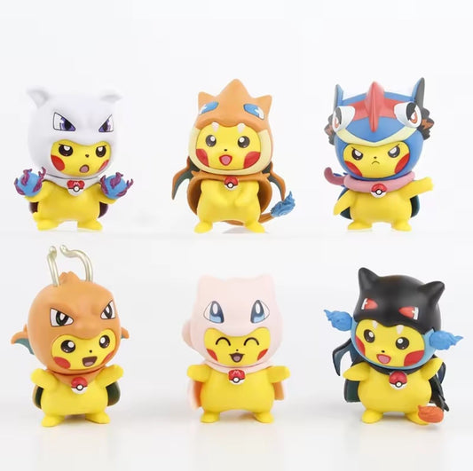Pikachu Cosplay Figures