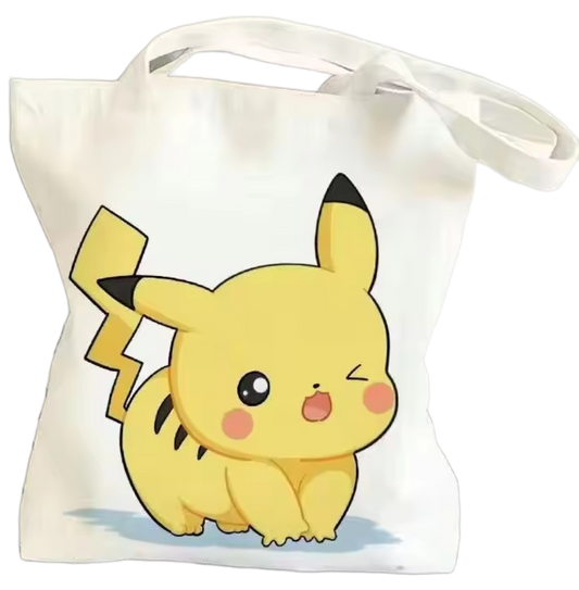 Pokémon Cavas Tote Bags