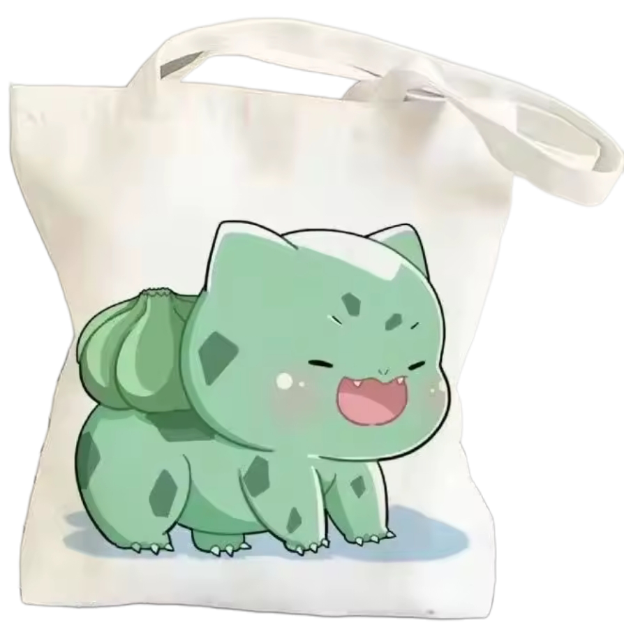 Pokémon Cavas Tote Bags