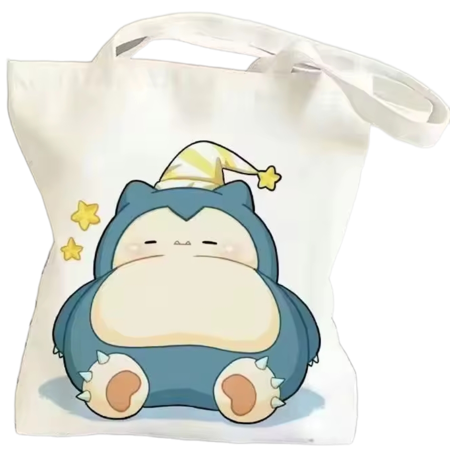 Pokémon Cavas Tote Bags