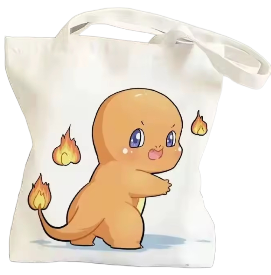 Pokémon Cavas Tote Bags