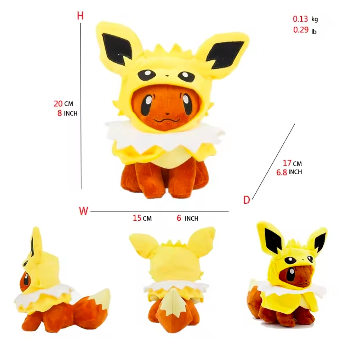 Eevee Eeveelutions Cosplay Plush