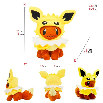 Eevee Eeveelutions Cosplay Plush