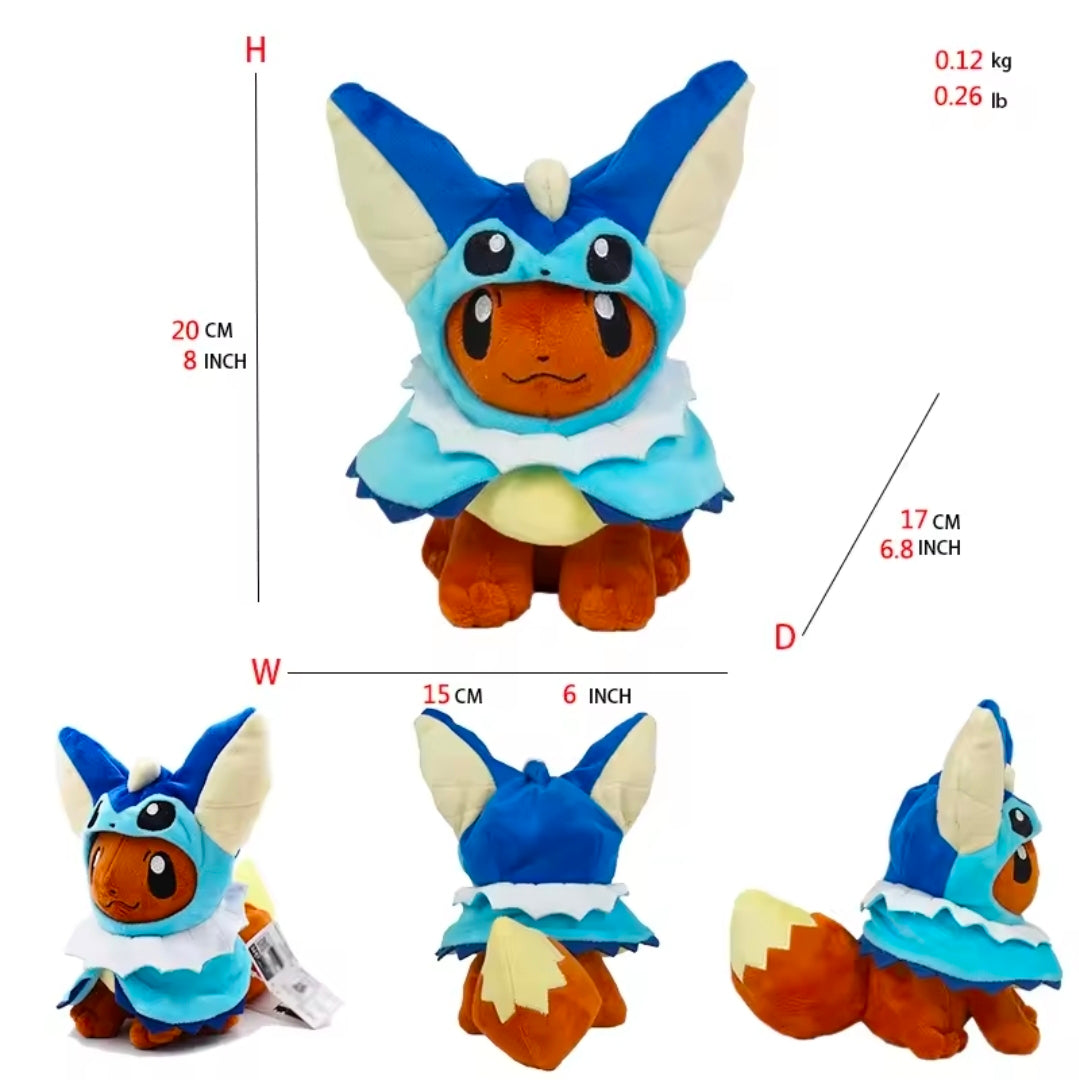 Eevee Eeveelutions Cosplay Plush