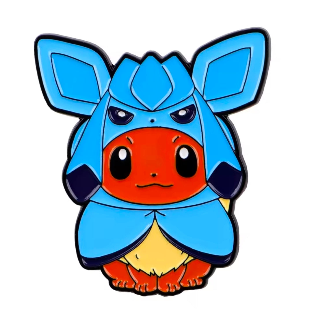 Eevee Poncho pins