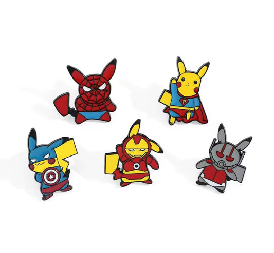 Pokémon Super Hero Pins
