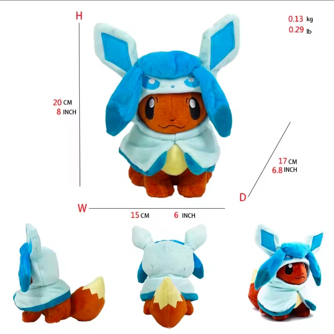 Eevee Eeveelutions Cosplay Plush