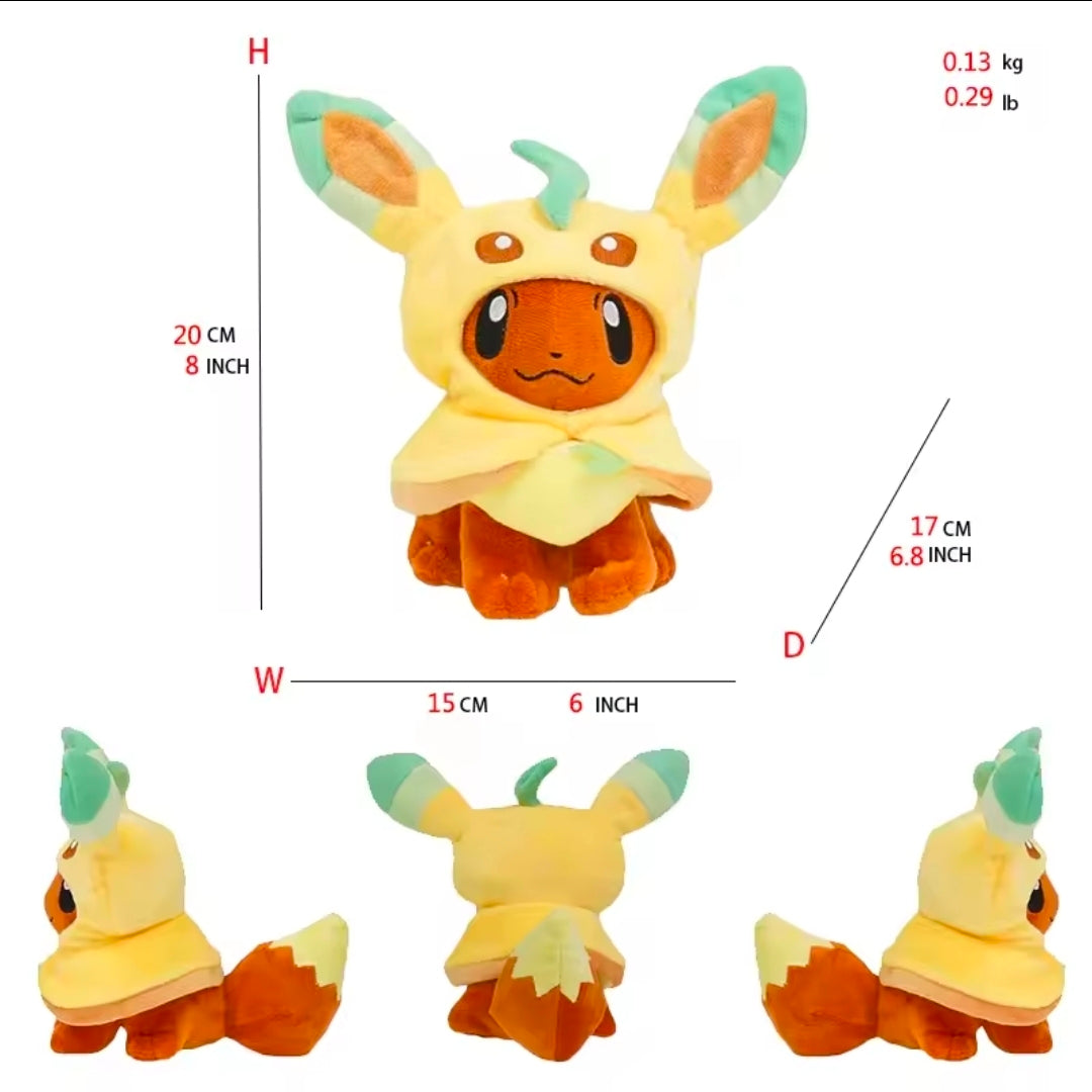 Eevee Eeveelutions Cosplay Plush