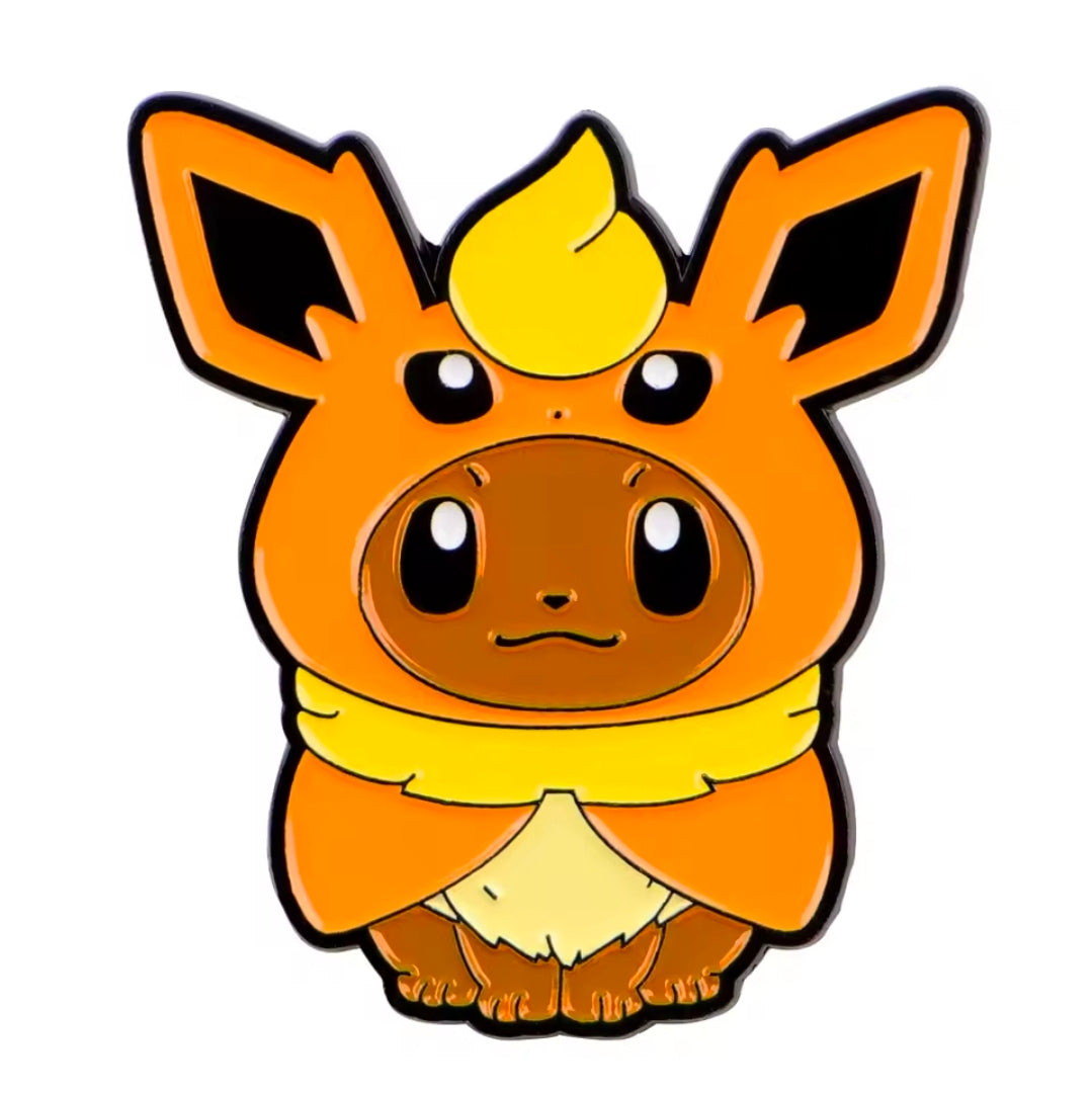 Eevee Poncho pins