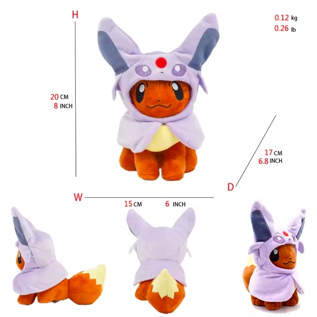 Eevee Eeveelutions Cosplay Plush